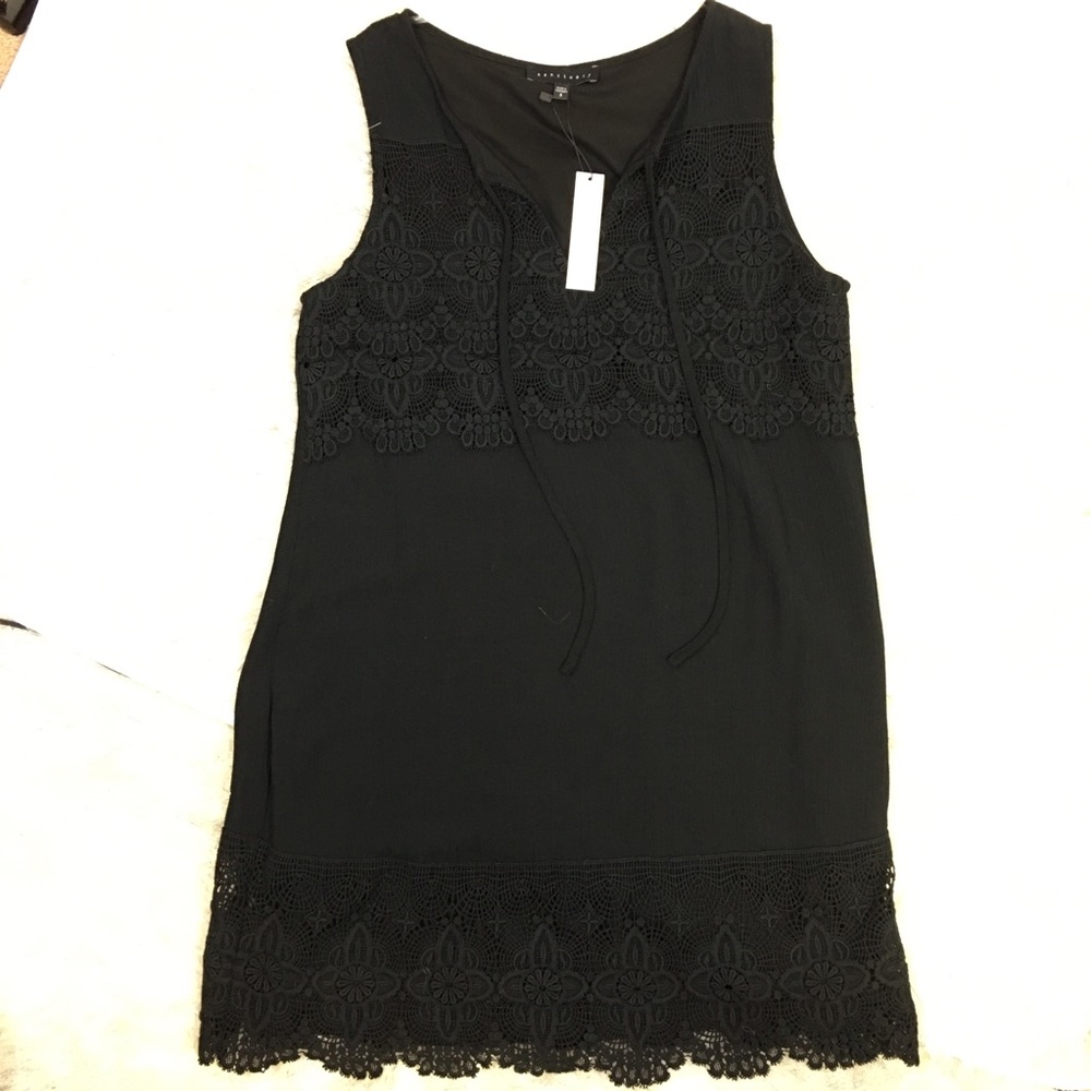Sanctuary new black women dress